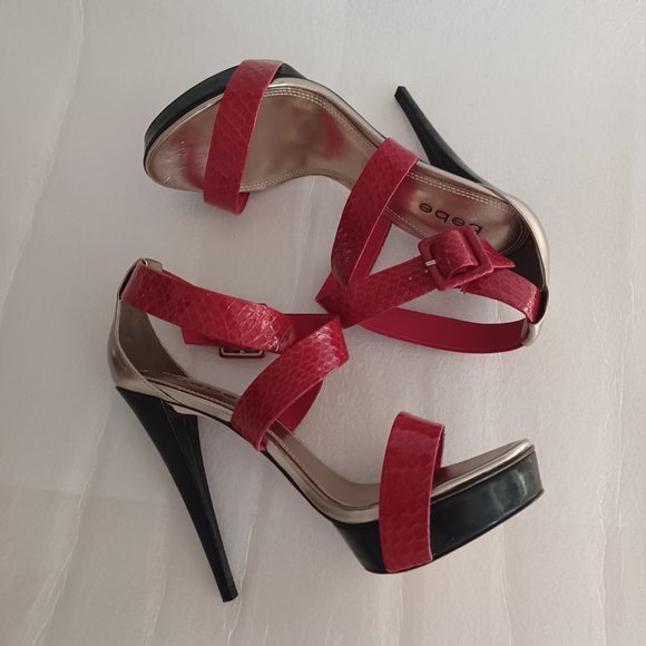 BEBE High Heels Shoes 9M - Picture 9 of 14